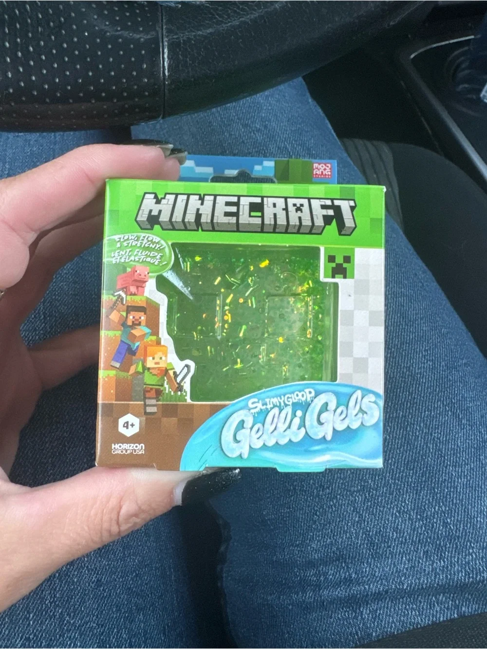 Minecraft Gelli Gels Sensory Slime - Green